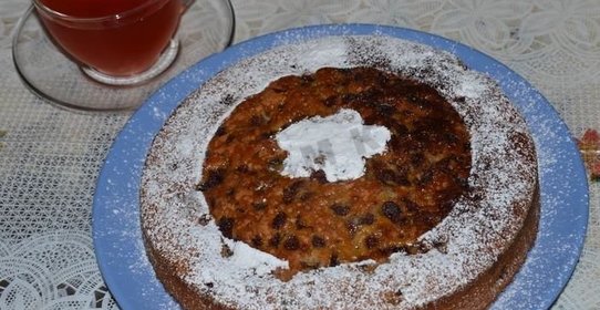 Пирог с земляникой