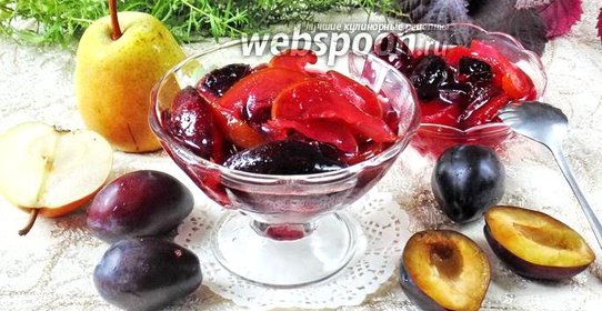 Варенье из слив и груш