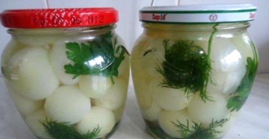 Маринованный лук по-польски на зиму