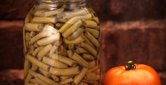 Маринованная стручковая фасоль