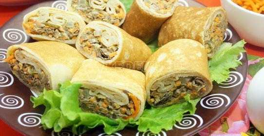 Блины с печенью «Закусочные»