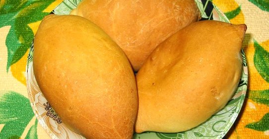 Пирожки с печенью и картошкой