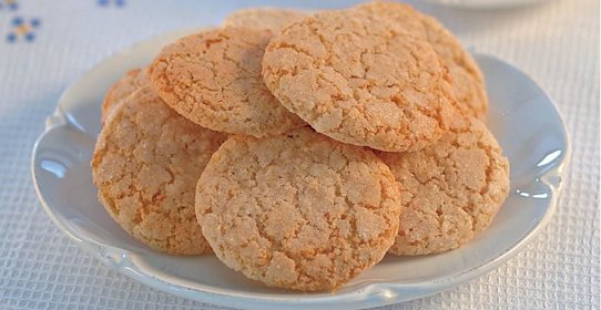 Белое марципановое печенье из Джойя дель Колле