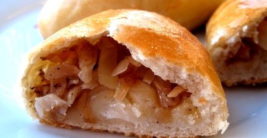 Пирожки из пресного теста