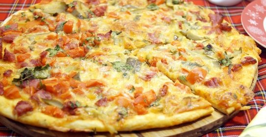 Тонкая пицца