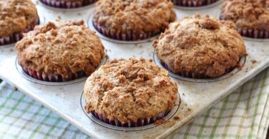 Кофейные маффины с корицей