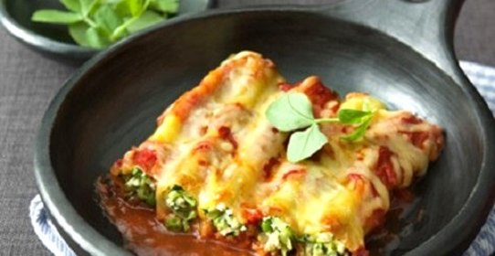 Каннеллони на сковороде