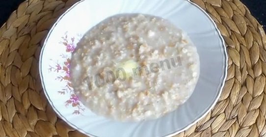 Геркулесовая каша на молоке