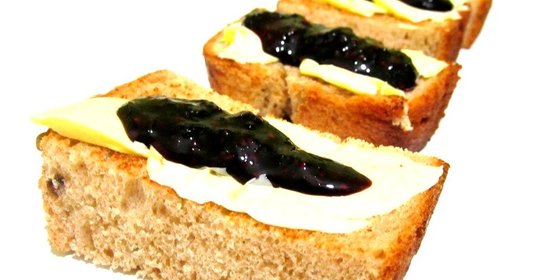 Тосты быстрые из ржаного хлеба