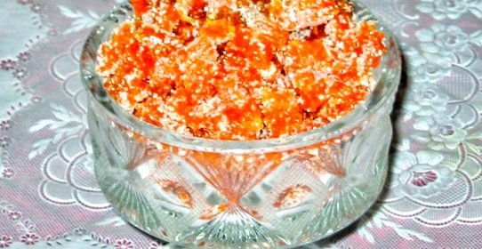 Цукаты из моркови