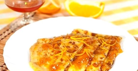 Апельсиновый соус к блинчикам