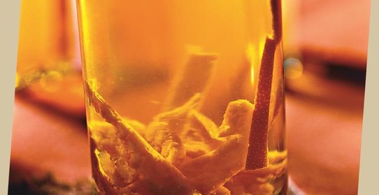 Настойка на мандариновых корочках