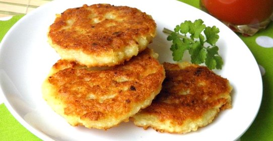 Постные драники из картошки