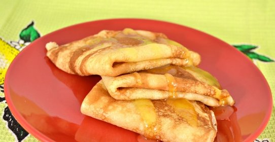 Медовые блинчики