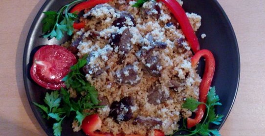 Баранина с кус-кусом