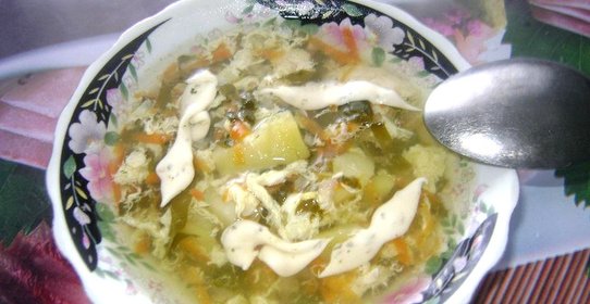 Весенний борщ