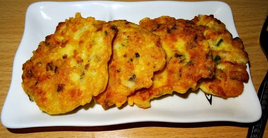 Оладьи из минтая
