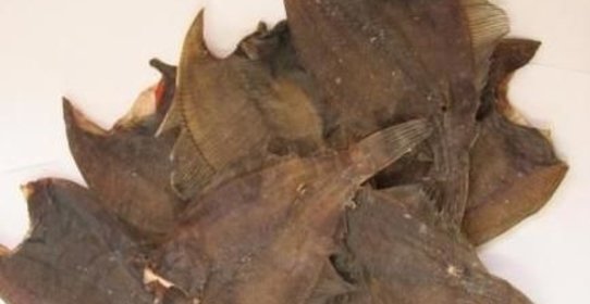 Камбала вяленая