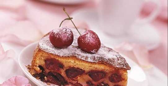 Классический пирог с черешней