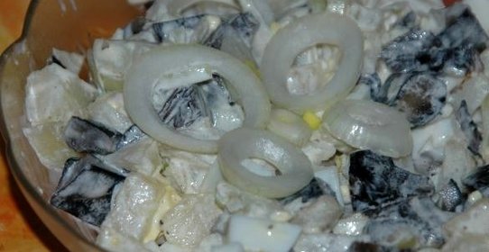 Маринованные грузди в сметане