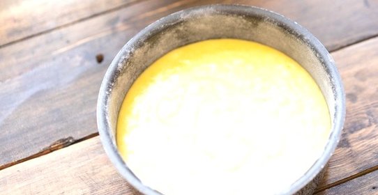 Бисквитно-сливочное тесто