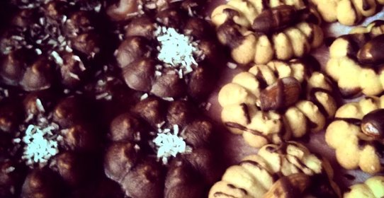 Сливочное печенье с лимонной цедрой