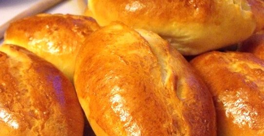 Пирожки с картошкой и ветчиной