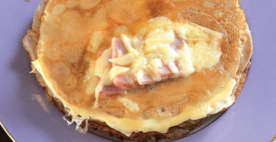 Французские гречневые блины