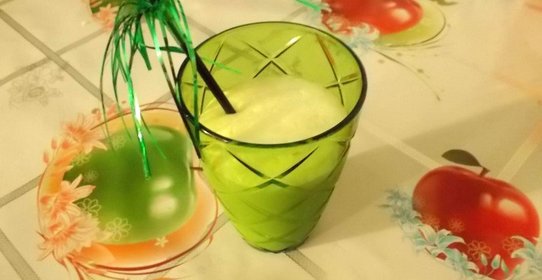 Молочный медовый коктейль