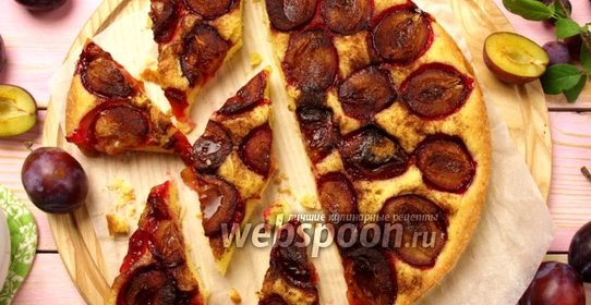 Сливовый пирог из газеты «New York Times»