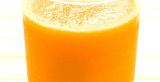 Морковный сок со сливками