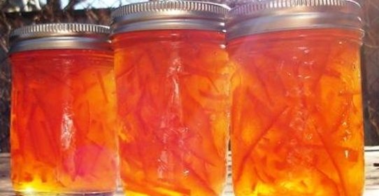 Апельсиновое варенье с виски