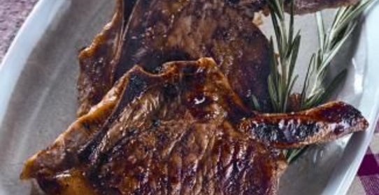 Отбивные с соусом Агродольче