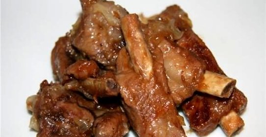 Маринованные ребрышки в мультиварке