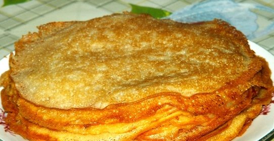 Блинчики без яиц