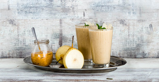 Смузи Грушево-ореховый полдник