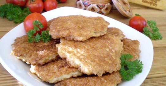 Вафли с фаршем в кляре