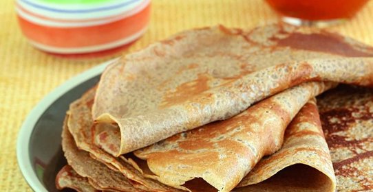 Гречневые блины на дрожжах