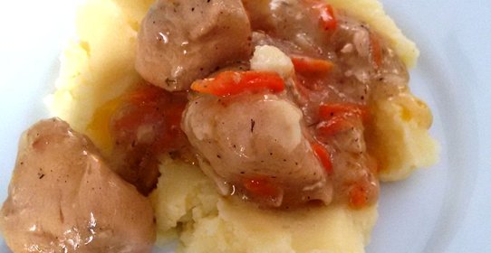 Подлива из курицы для пюре