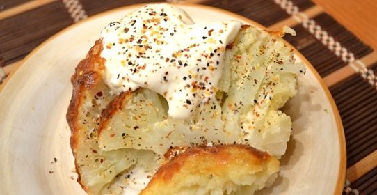 Цветная капуста целиком в духовке