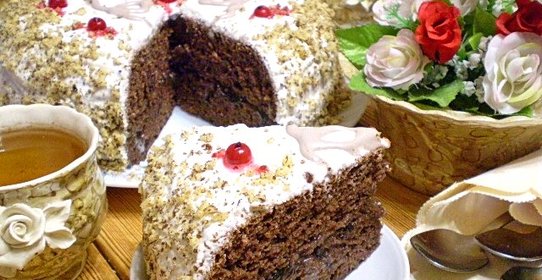 Торт черносливовый