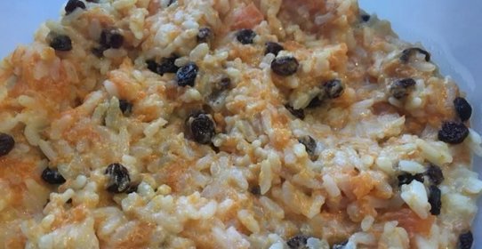 Тыквенная каша с рисом в мультиварке