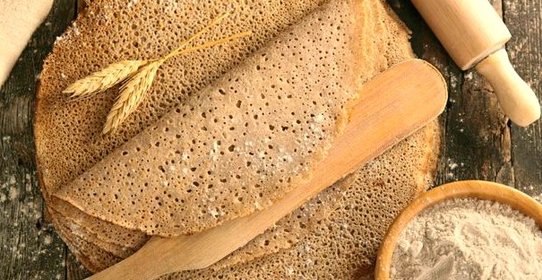 Блины гречневые постные