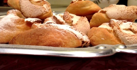 Творожное печенье с меренгой