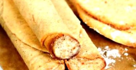 Миндальные трубочки