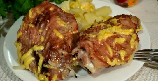 Индейка с картошкой в духовке