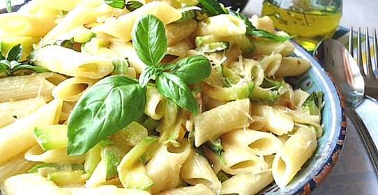 Макароны с кабачками