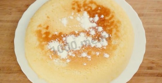 Лимонный бисквит