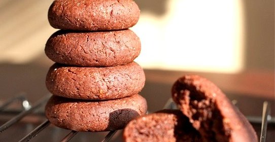 Постное печенье с вареньем