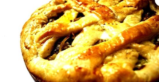 Быстрый капустный пирог